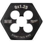 MILWAUKEE TOOL M9-1.25 mm 1-Inch Hex Threading Die