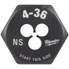 MILWAUKEE TOOL 4-36 NS 1-Inch Hex Threading Die