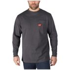 MILWAUKEE TOOL GRIDIRON™ Pocket T-Shirt - Long Sleeve Gray M