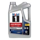 Mobil 1 High Mileage 5W30 Motor Oil - 5 qt