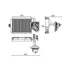 Air Conditioning Evaporator Core