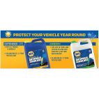 NAPA Antifreeze Pallet Wrap Display