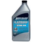 Quicksilver 25W40 Marine Engine Oil - 32 FL. OZ