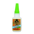 Instant Glue Adhesive Gorilla Glue Company 15 g Gorilla Super Glue GEL