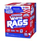 Sellars Tool Box Extra Thick Professional White Rags - 200 Towel Box