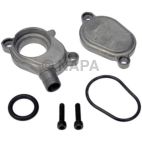 Engine Oil Cooler Coolant Water Outlet