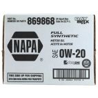 NAPA Full Synthetic 0W20 Motor Oil - Bay Box