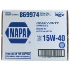 NAPA® Heavy Duty Diesel 15W40 Motor Oil - 24 qt box