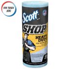 Scott® Heavy Duty Blue Shop Towels - (12) 60 Sheet Rolls, Priced Each Roll