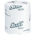 Tissue / Roll Scott Standard Roll Bath Tissue 1-Ply Kimberly-Clark