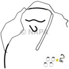 Power Steering Return Hose