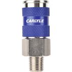 Carlyle High Flow Coupler - 1/4 in Body - 1/4 in MNPT