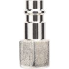 Carlyle High Flow Plug - 1/4 in Body - 1/4 in FNPT