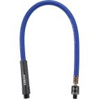 Carlyle Hybrid Polymer Whip Hose And High Flow Ball Swivel - 3/8 in x 2 ft