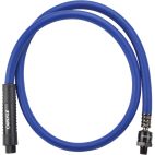 Carlyle Hybrid Polymer Whip Hose And High Flow Ball Swivel - 3/8 in x 4 ft
