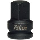 Socket Drive Size Adapter 3/8" F x 1/2" M