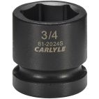 Socket, 1/2" Drive, 3/4" Impact Impact, Carlyle