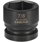 Socket, 1/2" Drive, 7/8" Impact Impact, Carlyle