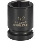 Socket, 3/8" Drive, 1/2" Impact Impact, Carlyle