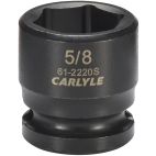 Socket, 3/8" Drive, 5/8" Impact Impact, Carlyle