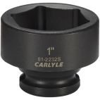 Socket, 3/8" Drive, 1" Impact Impact, Carlyle