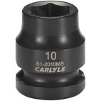 Socket, 3/8" Drive, 10 mm Impact Impact, Carlyle