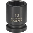 Socket, 3/8" Drive, 13 mm Impact Impact, Carlyle
