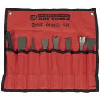 Air Hammer Chisel 8-pc Chisel Set