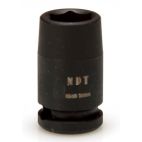 Socket 1/4" 4 mm Impact Shallow Metric
