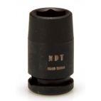 Socket 1/4" 5  mm Impact Shallow Metric
