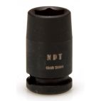 Socket 1/4" 8 mm Impact Shallow Metric