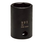Socket 3/8" 17 mm Impact Shallow Metric