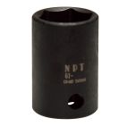 Socket 3/8" 18 mm Impact Shallow Metric