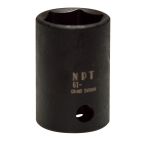 Socket 3/8" 21 mm Impact Shallow Metric