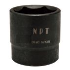 Socket 1/2" 1 1/8" Impact Shallow SAE