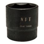 Socket 1/2" 1 3/8" Impact Shallow SAE