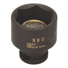 Socket 1/4" 5.5 mm Impact Shallow Magnetic Metric