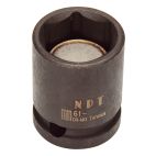 Socket 1/2" 19 mm Impact Shallow Magnetic Metric