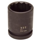 Socket 3/4" 11/16" Impact Shallow Thin Wall SAE