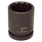Socket 3/4" 1 1/8" Impact Shallow Thin Wall SAE