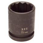 Socket 3/4" 1 3/4" Impact Shallow Thin Wall SAE