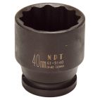 Socket 3/4" 40 mm Impact Shallow Thin Wall Metric