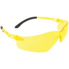 Safety Glasses / Goggles, Lightweight, Yellow Frame, Yellow Lens