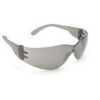 Safety Glasses / Goggles, Lightweight, Frameless, Grey Lens