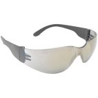 Safety Glasses / Goggles, Lightweight, Frameless, Gold Mirror Lens