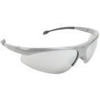 Safety Glasses / Goggles, Sport, Grey Painted Frame, Grey Lens