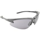 Safety Glasses / Goggles, Sport, Black Frame, Grey Lens