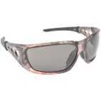 Safety Glasses / Goggles, Wrap-Around, CAMO Frame, Smoke Lens