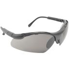 Safety Glasses / Goggles, Modern, Black Frame, Grey Lens