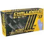 Nitrile Powder Free Gloves, Challenger, 5 mil, Blue, Medium